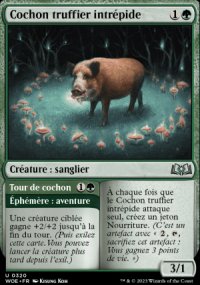 Cochon truffier intrépide<br>Tour de cochon - 